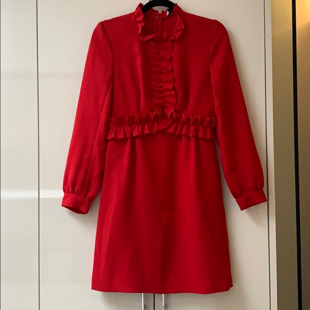 Stunning Red Sandro Dress